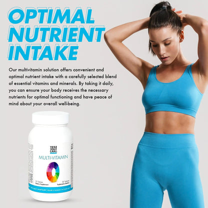 Yes You Can! Daily Multivitamins for Men and Women - Helps Assist Overall Health & Well-Being, Contains Antioxidants Yes You Can!