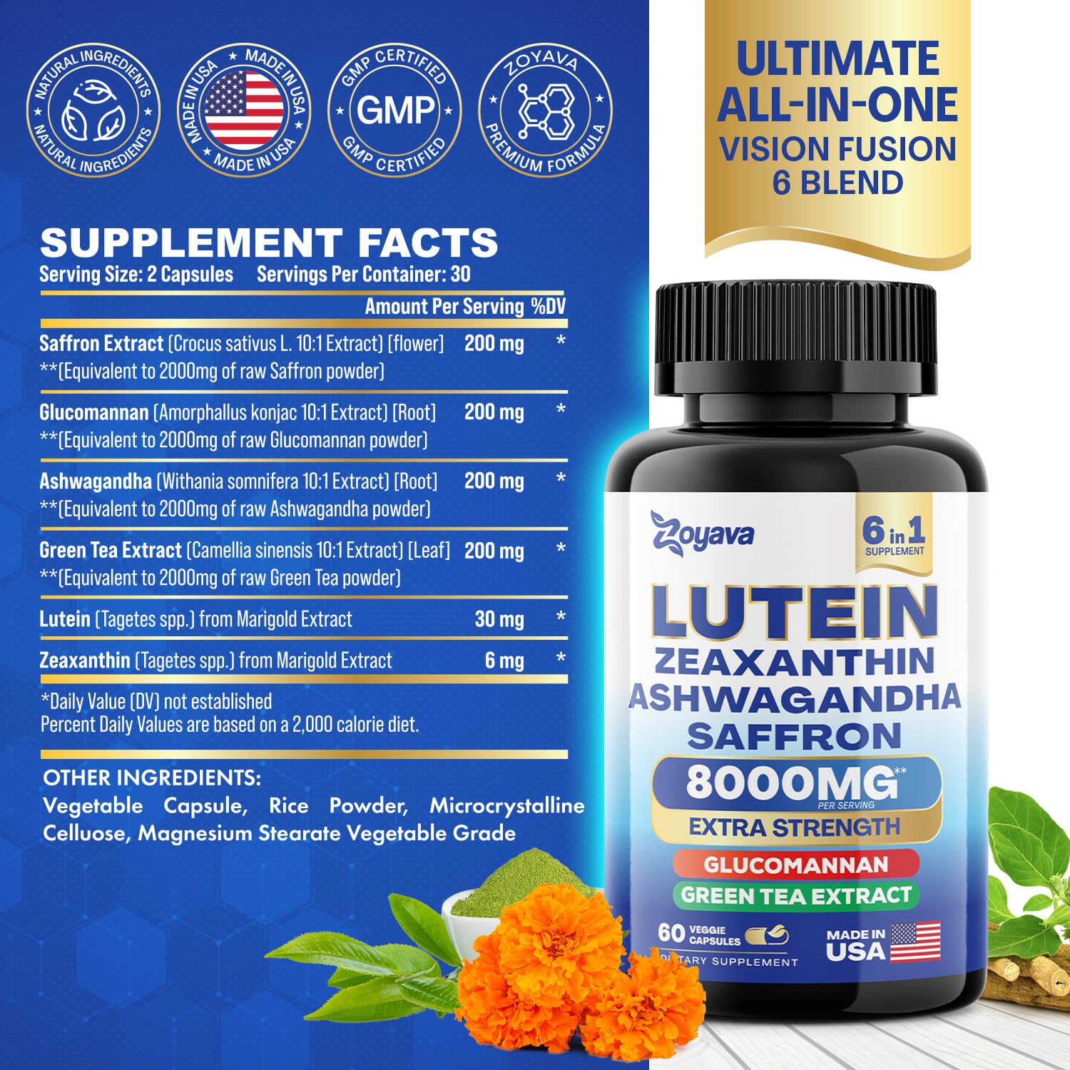 Zoyava Sea Moss 16-in-1 and Lutein 6-in-1 Bundle ZoyavaBuy Supplements Australia