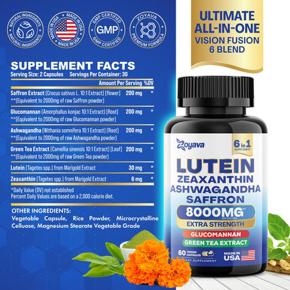 Zoyava Sea Moss 16-in-1 and Lutein 6-in-1 Bundle ZoyavaBuy Supplements Australia