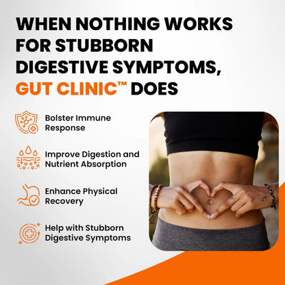 SaltWrap Gut Clinic Postbiotics - Gut Health, Complete Gut Repair, Barrier & Immune Support - Helps Bloating, Gas & Indigestion - 90 Capsules SaltWrapBuy Supplements Australia