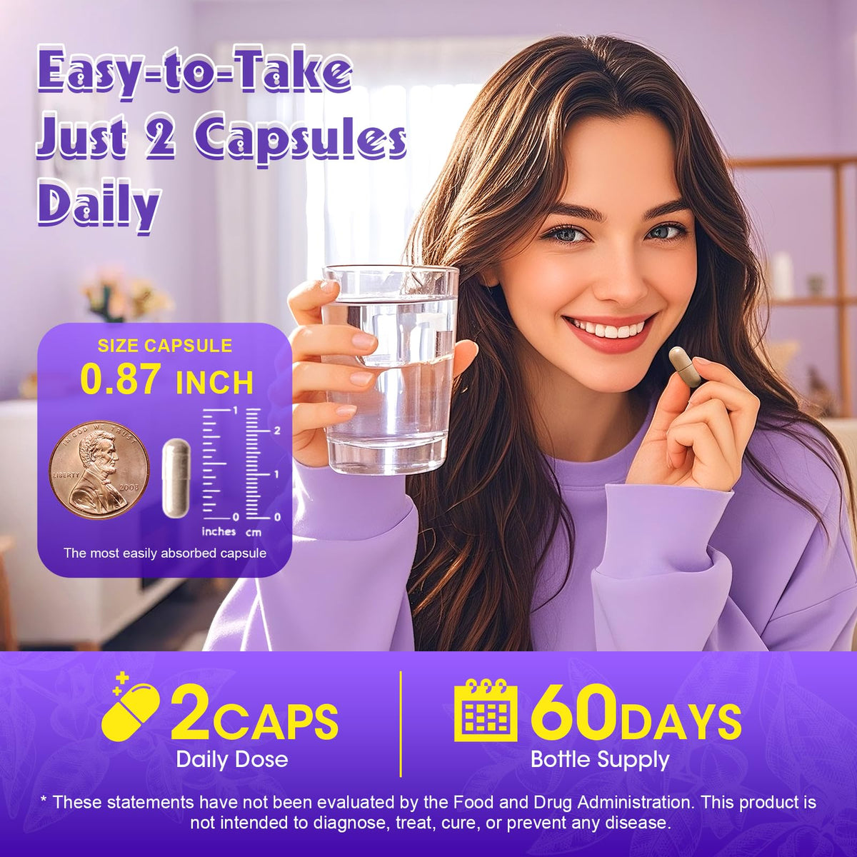 Alliwise Cortisol Supplements for Women & Men - Adrenal Support with Ashwagandha, L-Theanine & Holy Basil for Stress Relief, Mood & Steady Focus - Hormone Balance - 120 Vegan Capsules AlliwiseBuy Supplements Australia