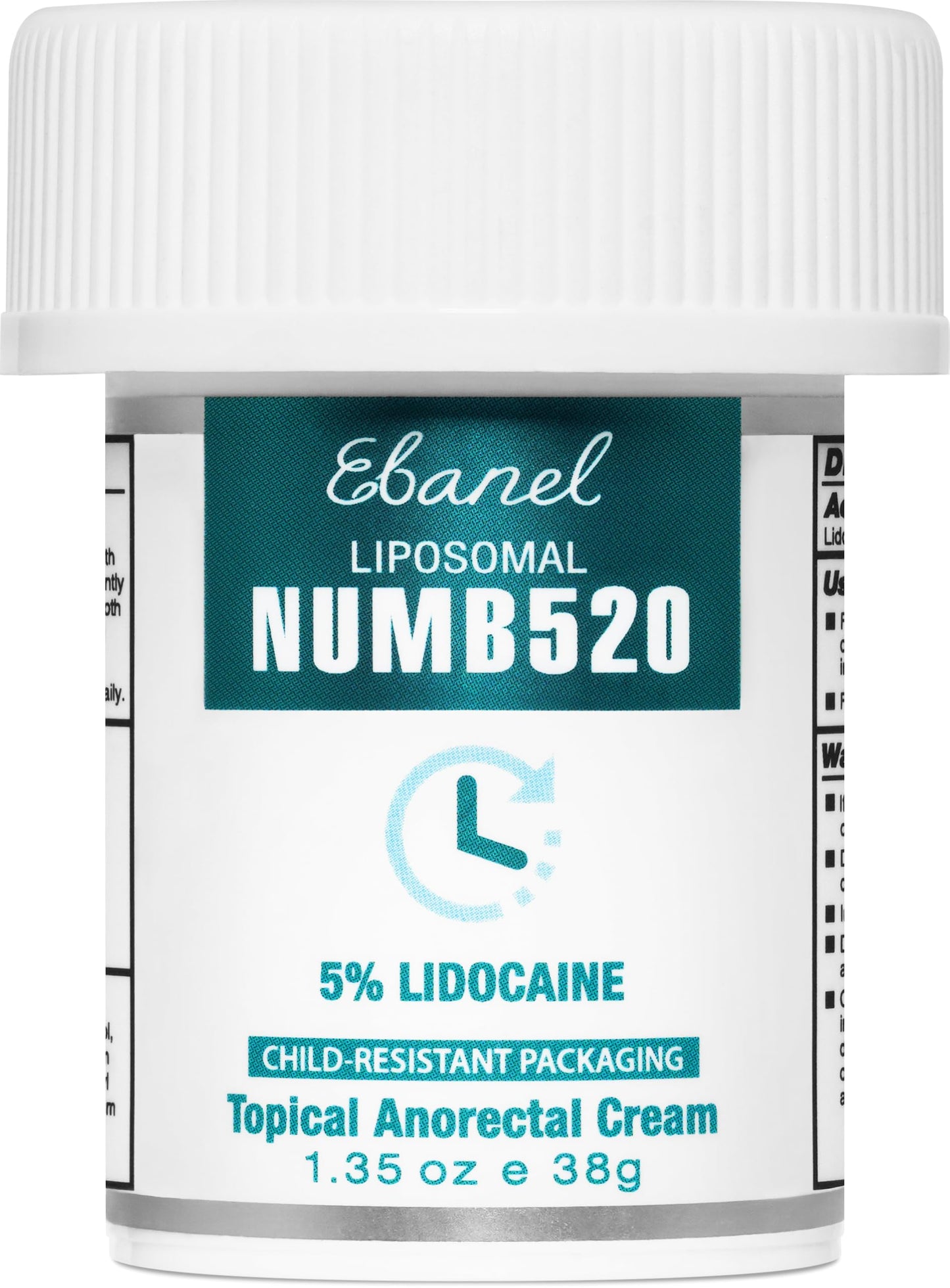 Ebanel 5% Lidocaine Numbing Cream, Pain Relief Burn Itch Numb Cream, Maximum Strength Topical Anesthetic with Allantoin, Vitamin E for Local and Anorectal Uses, Hemorrhoid Treatment, 1.35 Oz Ebanel buy supplements Au