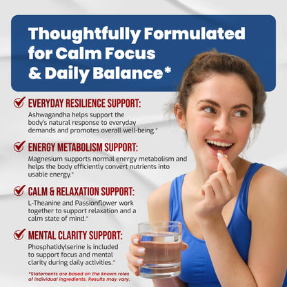 VEGATOT Organic Cortisol Wellness Complex 15-in-1 Formula with Magnesium Ashwagandha St. John's Wort Valerian Rhodiola Rosea Passionflower Chamomile VEGATOTBuy Supplements Australia
