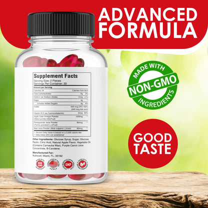 Nutrocell Simpli Health ACV Ketos Gummies Keto Apple Cider Vinegar 1050mg, Simplihealth NutrocellBuy Supplements Australia