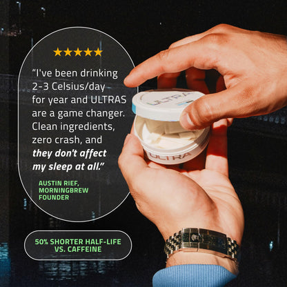 Ultra Focus Pouches (Variety Pack, 3 Cans) Nicotine-Free, Caffeine-Free | Enfinity Paraxanthine | Vitamin B6 + B12, L-Theanine, Alpha GPC, Ginseng | Nootropic Energy & Clarity Plant-Based Pouches Ultra PouchesBuy Supplements Australia