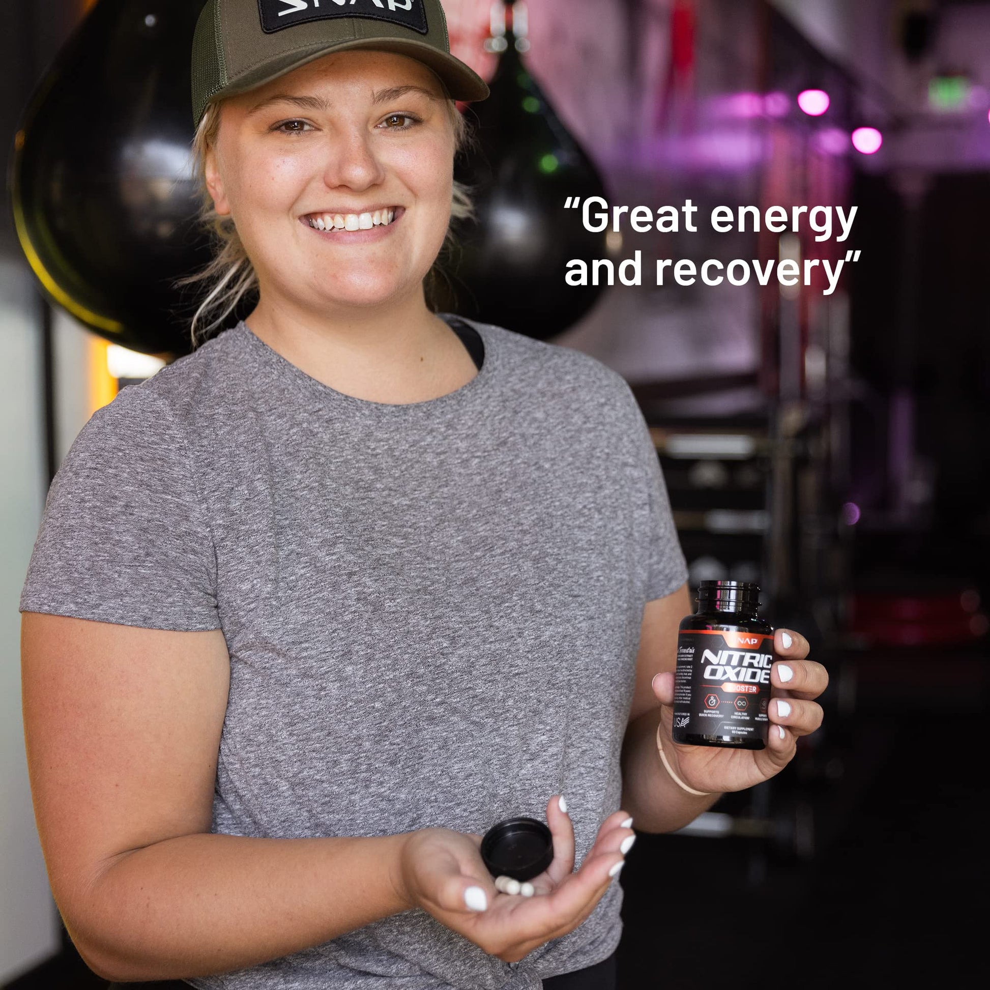 Snap Supplements Nitric Oxide Booster and Beet Powder