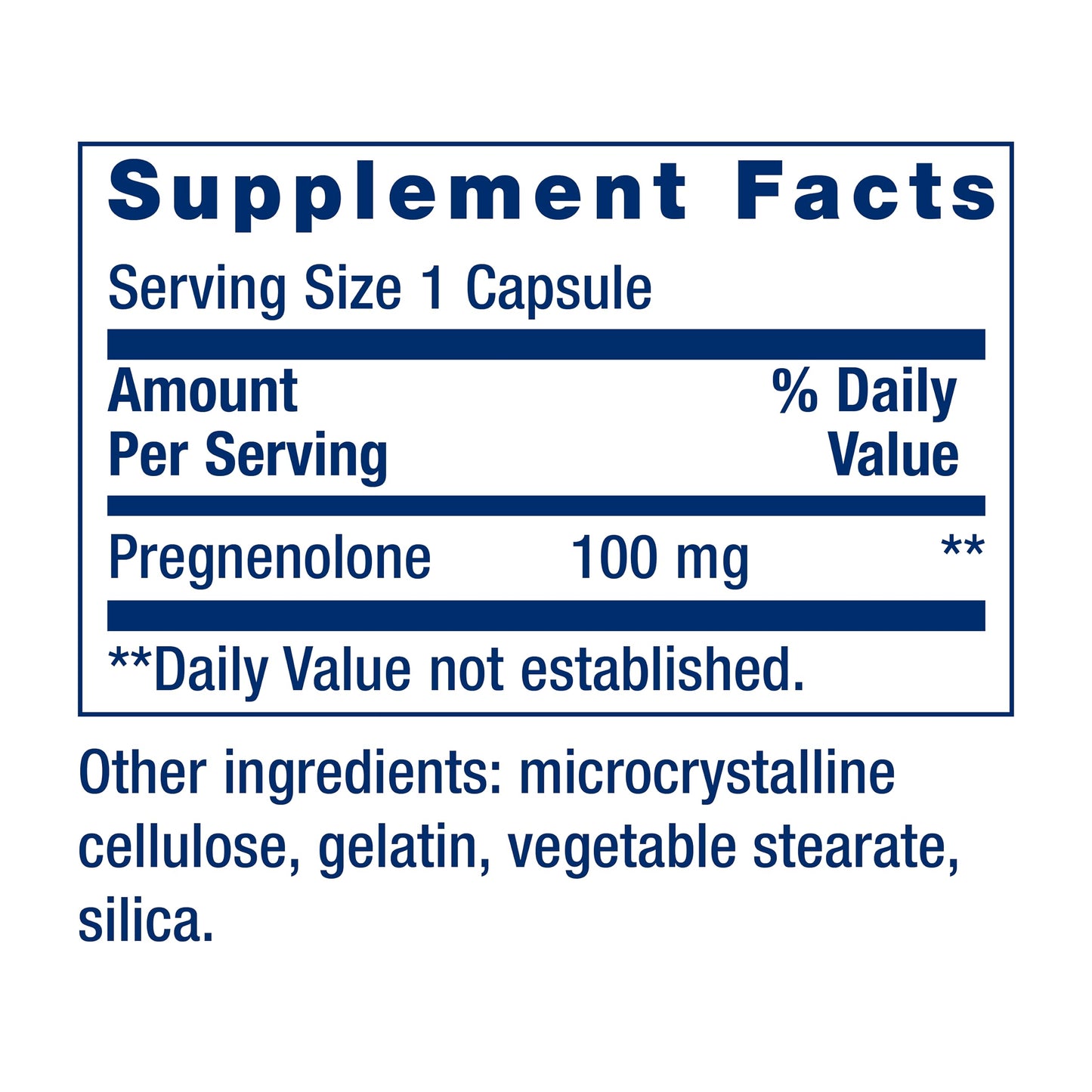 Life Extension Pregnenolone - Hormone Balance Supplement for Healthy Hormone Levels, 100 mg - Hormone Balance, Memory, Focus, Cognitive Health - Gluten-Free, Non-GMO, 100 Capsules Life ExtensionBuy Supplements Australia