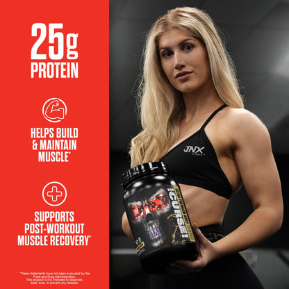 JNX SPORTS The Curse! Ultra Premium Whey Protein Powder Vanilla Bean 2lb | 25g Protein JNX SPORTSBuy Supplements Australia