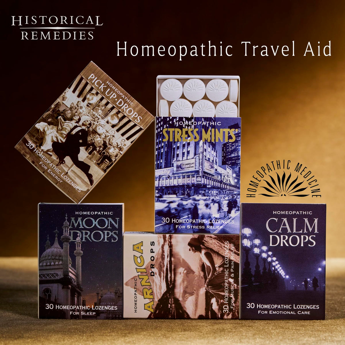 Historical Remedies Calm Drops Homeopathic Lozenges (6 Pack)| Natural Care for Emotional Relief, Vegan & Gluten-Free Organic Vanilla Flavor Drops to Promote Relaxation and a Sense of Calm Historical Remedies buy supplements Au