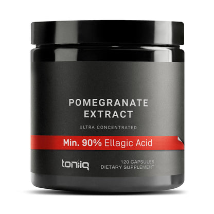 Toniiq Pomegranate Extract - Ultra High Potency 35:1 Extract with 90% Ellagic Acid - Highly Concentrated - Third-Party Lab Tested - 120 Capsules Toniiq buy supplements Au