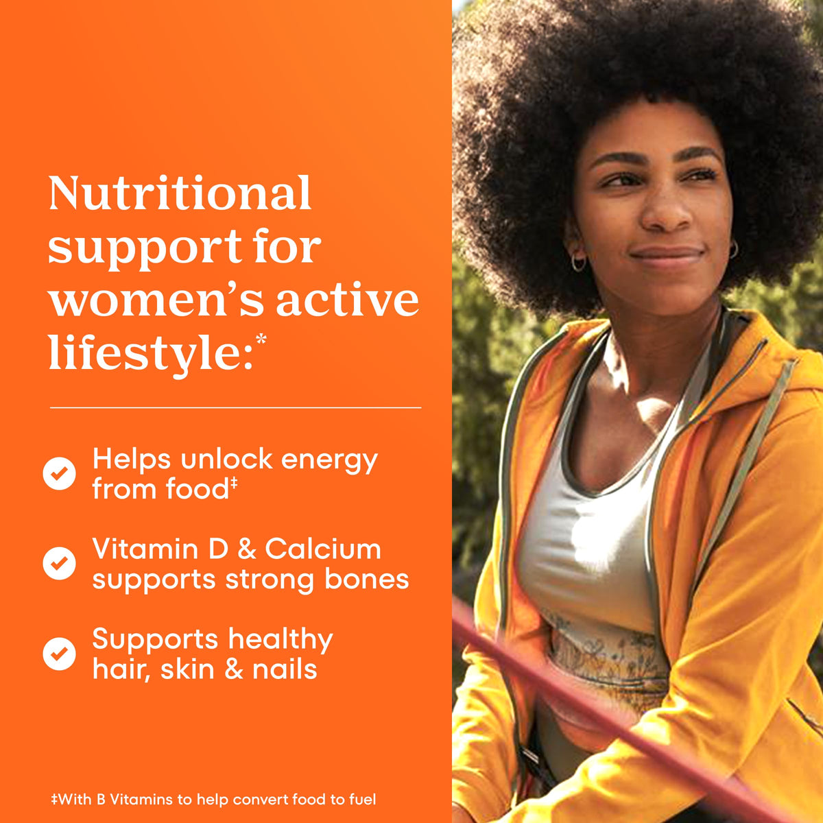 One A Day Multivitamin for Women- Daily Vitamins for Woman with Biotin, Calcium, Folic Acid, Iron & Zinc, Complete Women’s Vitamins