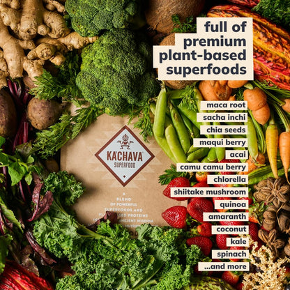 Ka’Chava All-In-One Nutrition Shake Blend, Vanilla, 85+ Superfoods, Nutrients & Plant Ka'ChavaBuy Supplements Australia