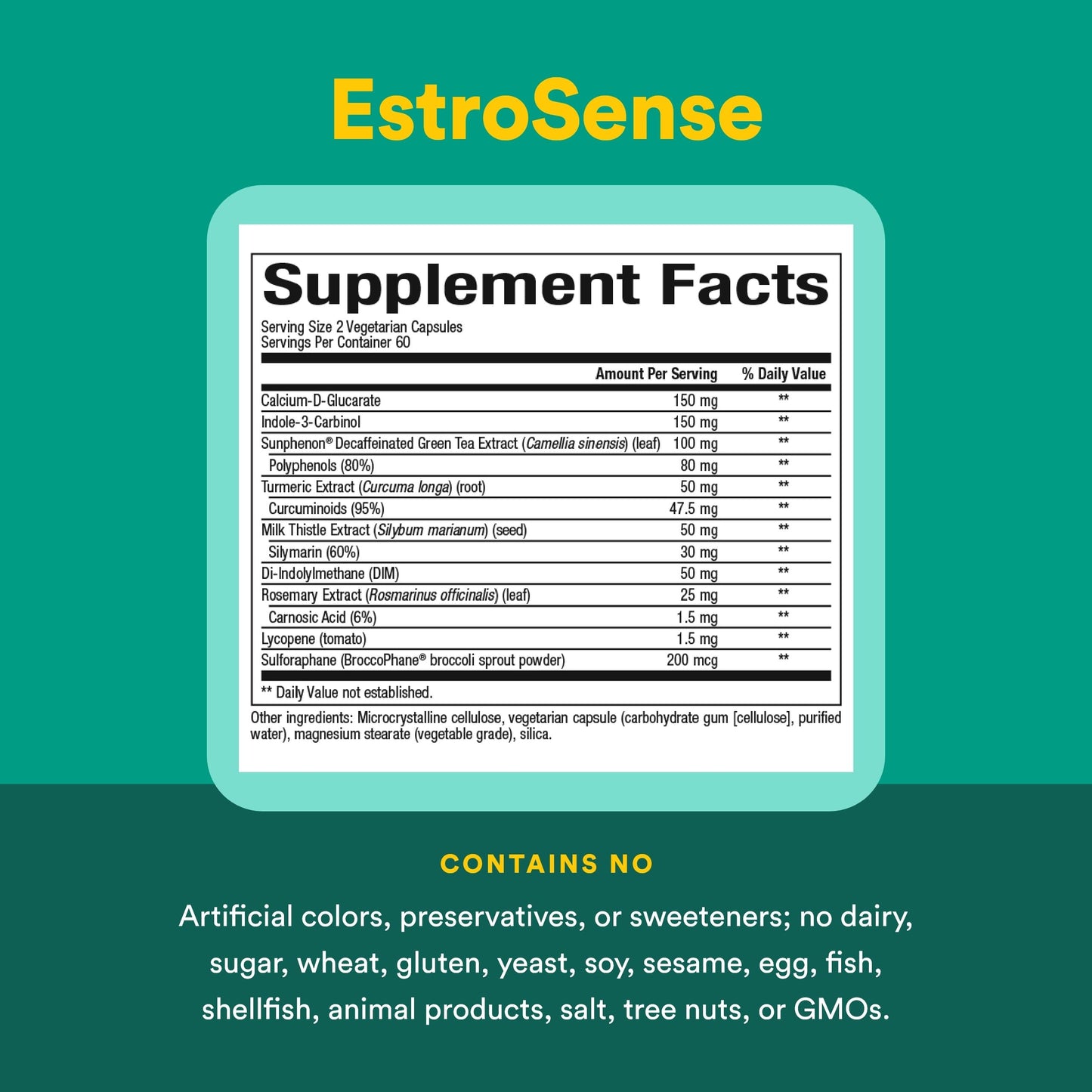 Natural Factors WomenSense EstroSense - Daily Hormonal Balance Support Supplement - Supports Healthy Menstration & Menopause - Non-GMO Natural Supplement - 120 Vegetarian Capsules (60 Servings) Natural FactorsBuy Supplements Australia