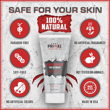 Pure Primal Premium Penile Health Cream - Advanced Moisturizing Penile Cream Pure PrimalBuy Supplements Australia