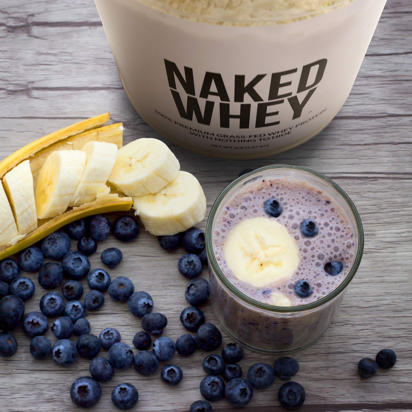 Naked Nutrition Naked Whey 1Lb - Only 1 Ingredient, Grass Fed Whey Protein Powder Naked NutritionBuy Supplements Australia
