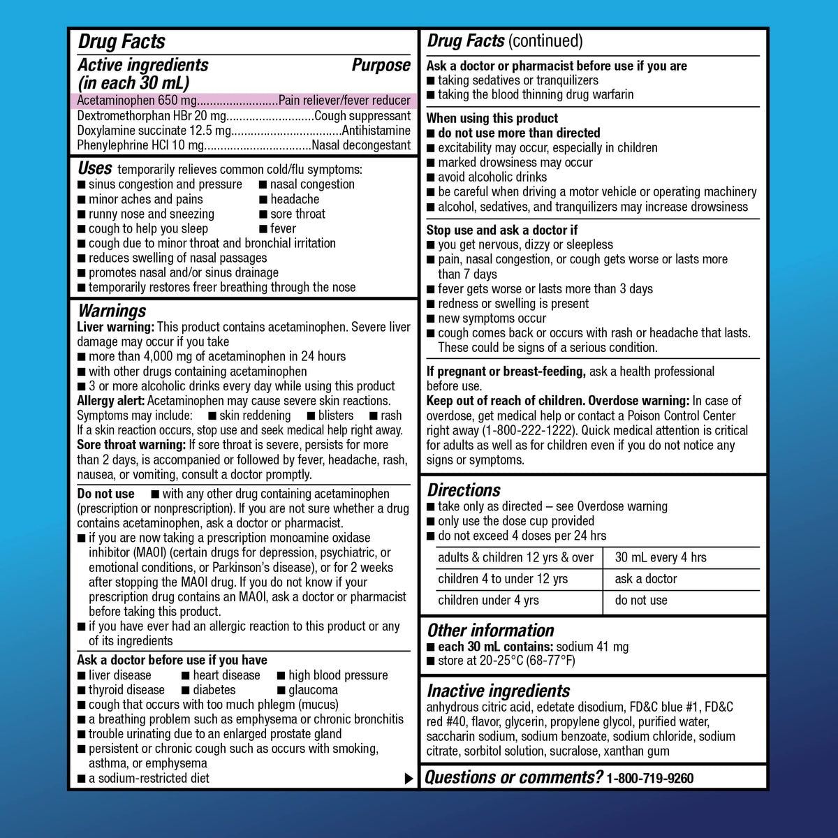Amazon Basic Care Nighttime Severe Cold and Flu Syrup, Max Strength Liquid Medicine, Multi-Symptom Relief, for Adults and Children 12 Years and Older, Mixed Berry Flavor, 12 fl oz Amazon Basic Care buy supplements Au