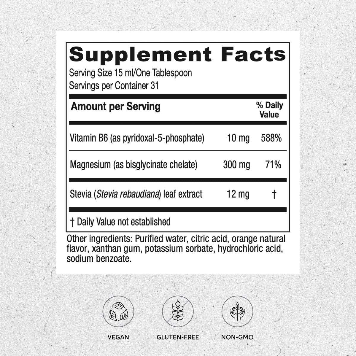 Vitanica Magnesium Tonic, Liquid Magnesium Bisglycinate Chelate 300 mg with Vitamin B6, Dr Formulated Supplement, Orange Flavor, Vegan, Gluten Free and Non-GMO,16 fl oz VitanicaBuy Supplements Australia