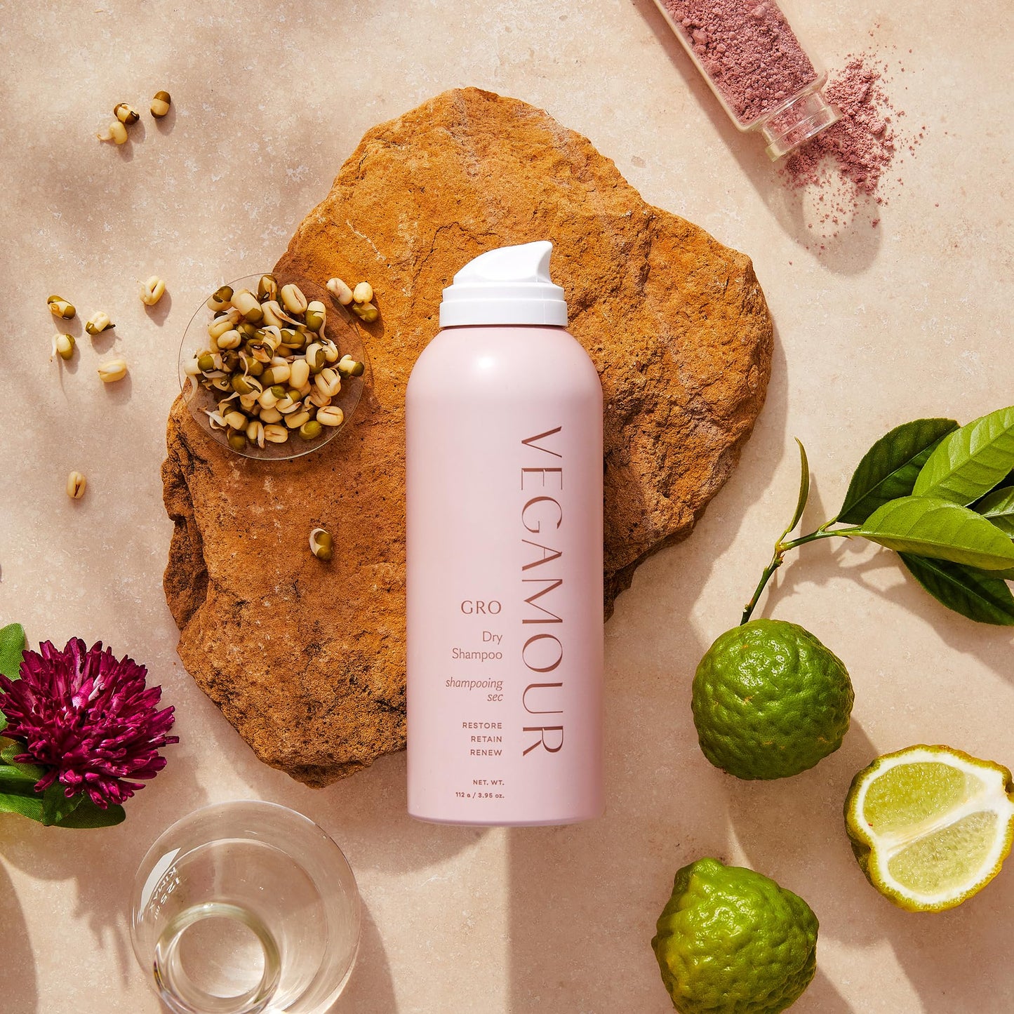 VEGAMOUR GRO Dry Shampoo Full Size, Volumizing Dry Shampoo Spray Formulated Without Benzene, Supports Thicker Fuller Looking Hair, Natural Citrus Scent, 3.95 oz VEGAMOURBuy Supplements Australia