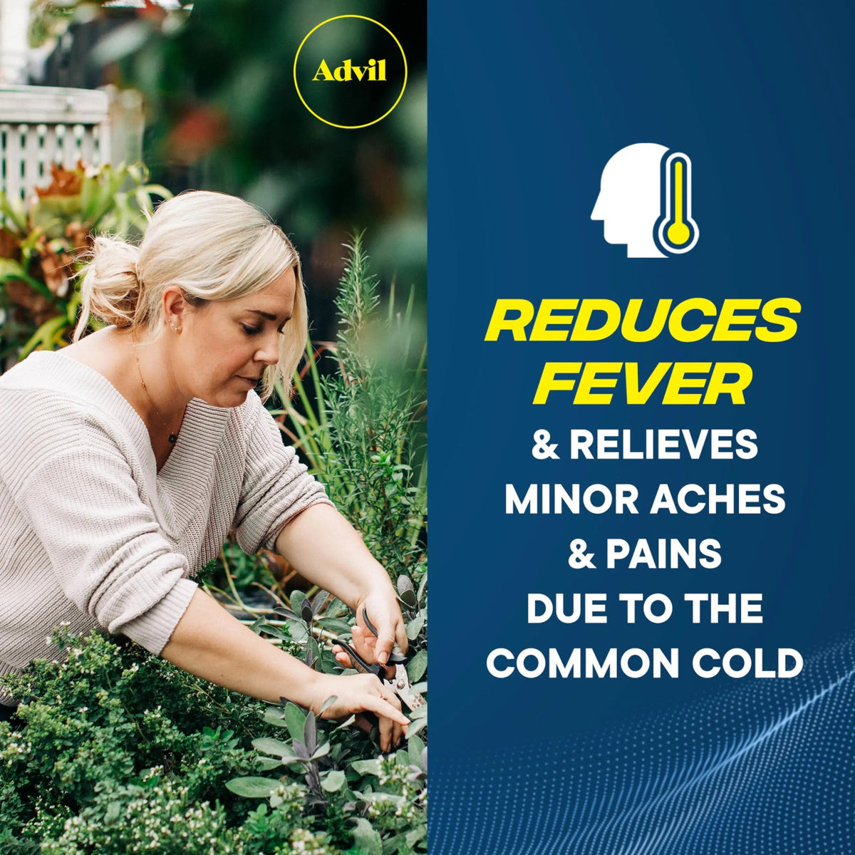 Advil Pain Reliever and Fever Reducer, Pain Relief Medicine with Ibuprofen 200mg for Headache, Backache, Menstrual Pain and Joint Pain Relief - 300+24 Coated Tablets AdvilBuy Supplements Australia