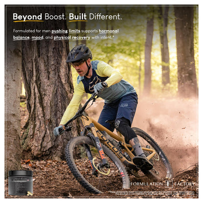 Formulation Factory Self Obsessed Maxxed Male Support - PrimaVie Shilajit, KSM-66 Ashwagandha & 200:1 Tongkat Ali Extract - Advanced Vitality & Drive Complex - 120 Capsules, 2 Month Supply Formulation FactoryBuy Supplements Australia
