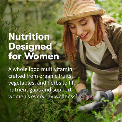 Garden of Life Organics Multivitamin for Women - Women's Once Daily Multi - Whole Food Multi with Iron, Biotin, Vegan Organic Womens Multivitamin Garden of LifeBuy Supplements Australia
