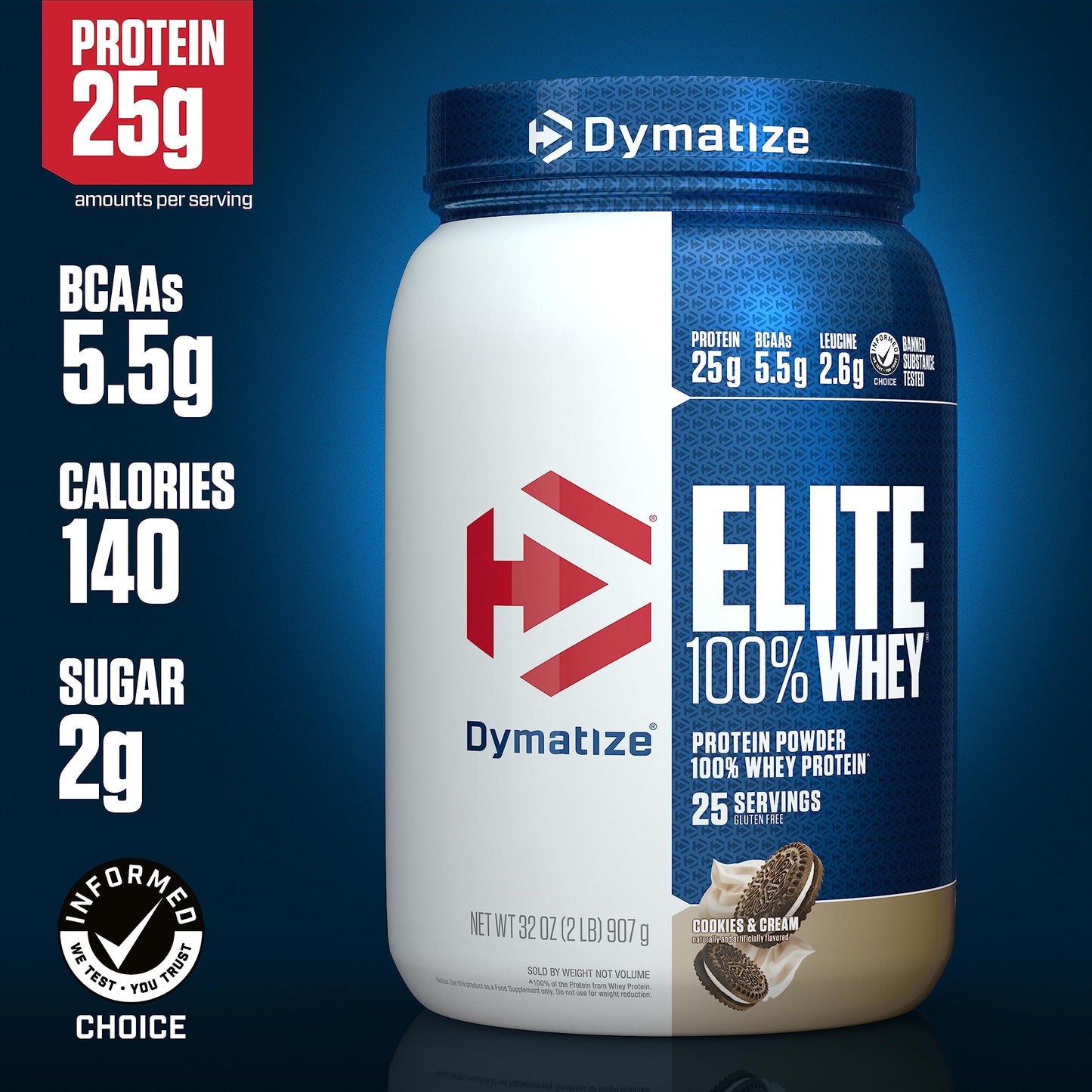 Dymatize Elite 100% Whey Protein Powder, Quick Absorbing & Fast Digesting for Optimal DymatizeBuy Supplements Australia