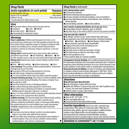 Amazon Basic Care Extra Strength Headache Relief Geltabs, Pain Reliever for Arthritis, Menstrual Pain and Cramps, 80 Count Amazon Basic CareBuy Supplements Australia