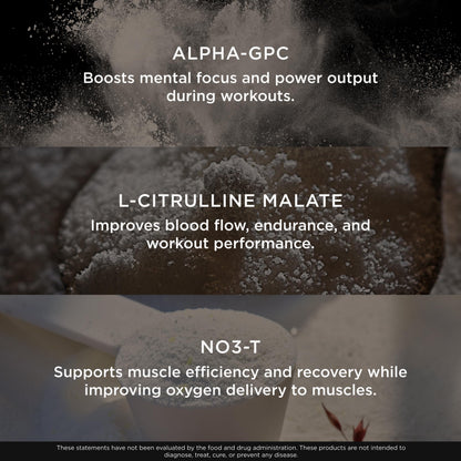 The Genius Brand Genius Pre - Clean Pre-Workout Powder for Energy, Focus & Fitness Support - No Artificial Flavors, Preservatives, or Proprietary Blends - Non-GMO - 20 Servings - Blue Raspberry The Genius BrandBuy Supplements Australia