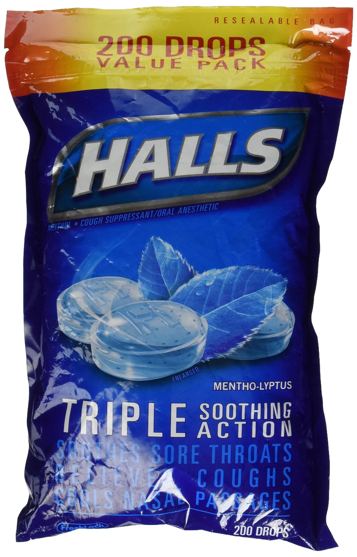 Halls Mentho-Lyptus - 200 drops Halls buy supplements Au