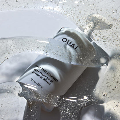 OUAI Detox Facial Cleanser - Deep Cleansing Face Wash with Glycolic Acid, Niacinamide & PHA - Removes Sweat, Dirt & Oil Without Drying - Gentle Face Cleanser for Post-Workout (7.8 Fl Oz) OUAIBuy Supplements Australia