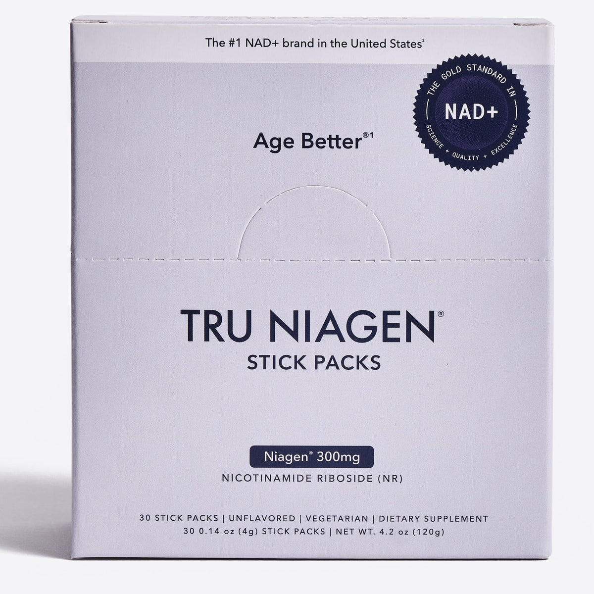 TRU NIAGEN NAD+ Booster with Hydration & Prebiotic Support Award-Winning Nicotinamide Riboside Mixing Powder for Cellular Energy, Repair & Healthy Aging - 30ct/300mg Stick Packs: On-The-Go Supplement TRU NIAGENBuy Supplements Australia