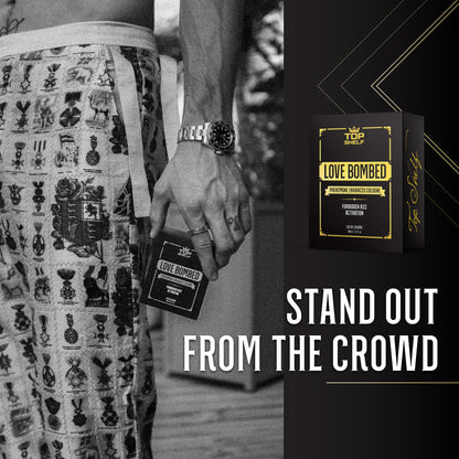 Join Top Shelf Grind Love Bombed - Pheromone Cologne for Men | Bold Attraction Join Top Shelf GrindBuy Supplements Australia