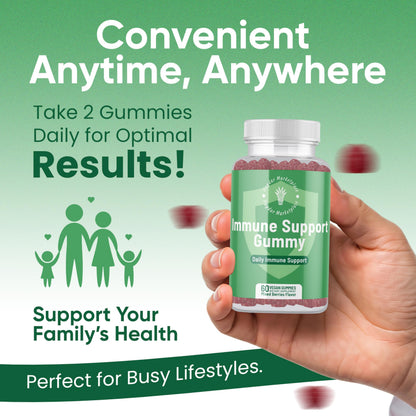 Haydar Marketplace Immune Boosters for Adults - Vegan Immune Support Gummies with Vitamins C & D, Zinc, Magnesium, Probiotics Haydar MarketplaceBuy Supplements Australia