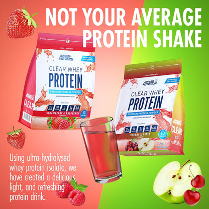 Applied Nutrition Clear Whey Isolate - Whey Protein Isolate, Refreshing High Protein Powder Applied NutritionBuy Supplements Australia