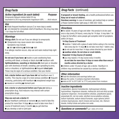 Amazon Basic Care Omeprazole Delayed Release Tablets 20 mg, Acid Reducer, Heartburn Medicine, 14-Day Course of Treatment, 28 Count Amazon Basic Care buy supplements Au
