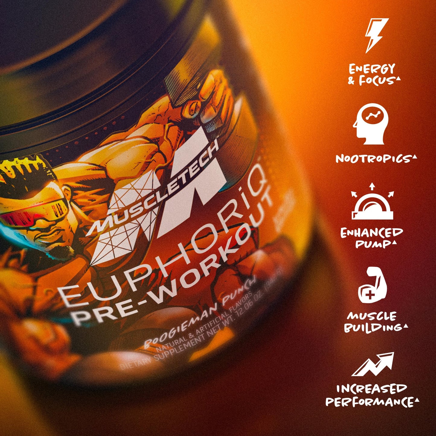 MuscleTech Pre Workout Powder EuphoriQ PreWorkout Smart Pre Workout Powder MuscleTechBuy Supplements Australia