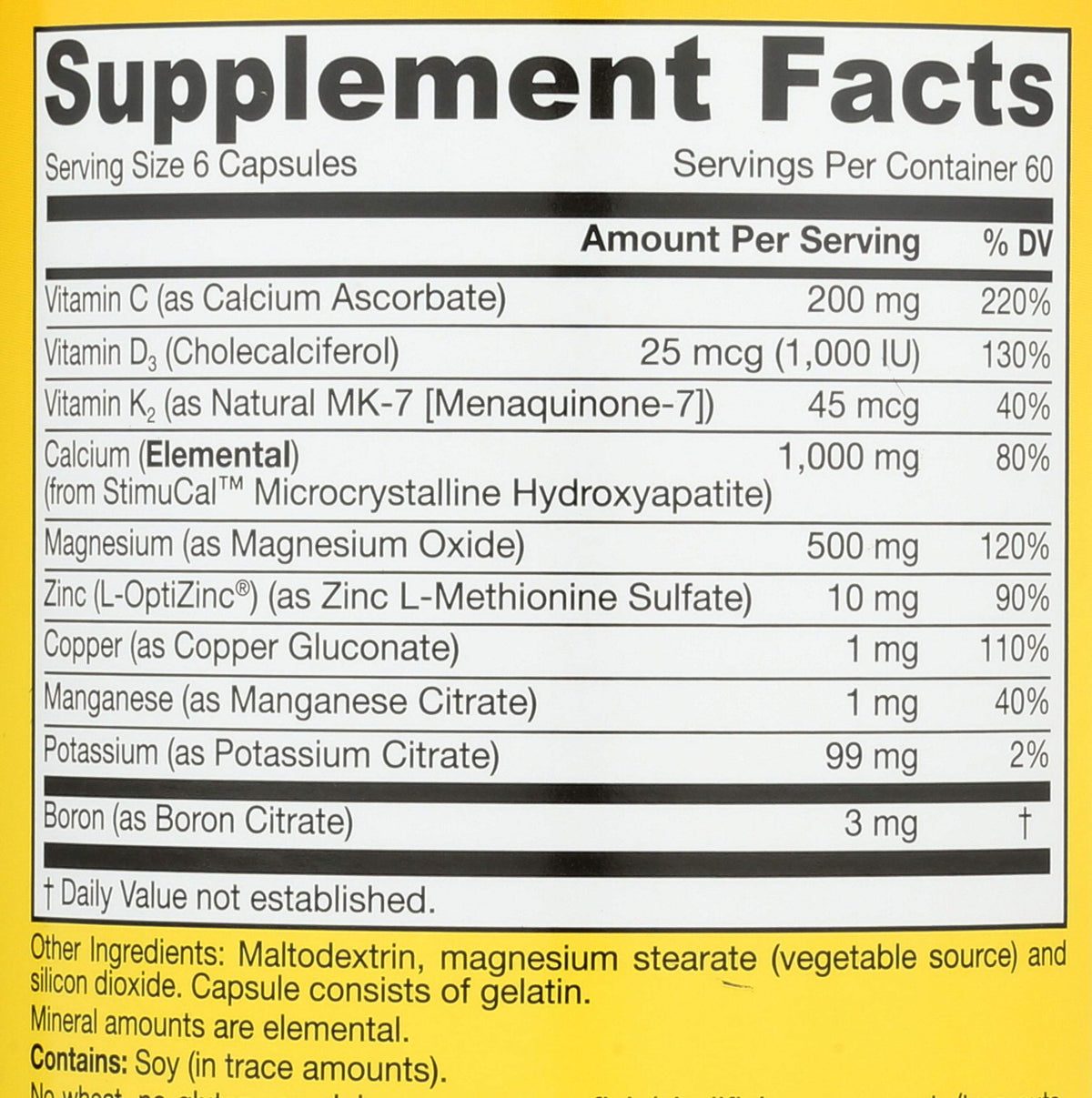Jarrow Formulas BoneUp for Bone Density - Vitamin D3 and K2, Calcium Support, 360 Capsules, Promotes Skeletal Nutrition, Up to 60 Days Supply Jarrow FormulasBuy Supplements Australia