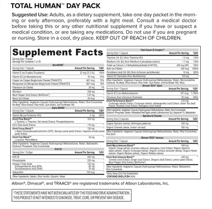 ONNIT Total Human Day and Night Vitamin Packs for Men and Women,Capsule, 30-Day ONNITBuy Supplements Australia