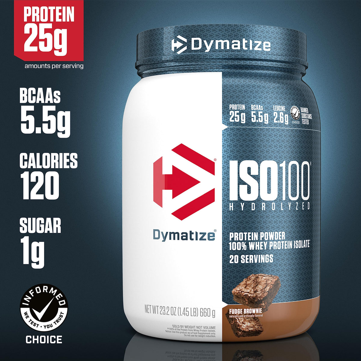 Dymatize ISO100 Hydrolyzed Protein Powder, 100% Whey Isolate Protein, 25g of Protein DymatizeBuy Supplements Australia