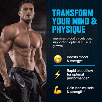 Testosterone Booster Gummies, Male Enhancing Supplement, Add 2 in” Enlargement Gummies for Men , Male Enhancement Chews Energy, Strength, Stamina, Endurance, Performance, Natural Blue Berry Chews Sapir's NutritionBuy Supplements Australia