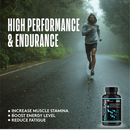 Complete Electrolyte Supplement Pills High Absorption | Cmax Potassium Chloride Magnesium Sodium Calcium Zinc | Boost Endurance Muscle Recovery Mental Focus | Salt Electrolytes Tablets | Keto Friendly Youth & TonicBuy Supplements Australia