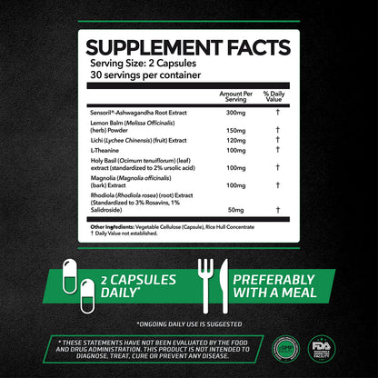 PrimeGENIX CortiSync | Reduce Cortisol | Increase Energy | Improve Focus | Organic PrimeGENIXBuy Supplements Australia