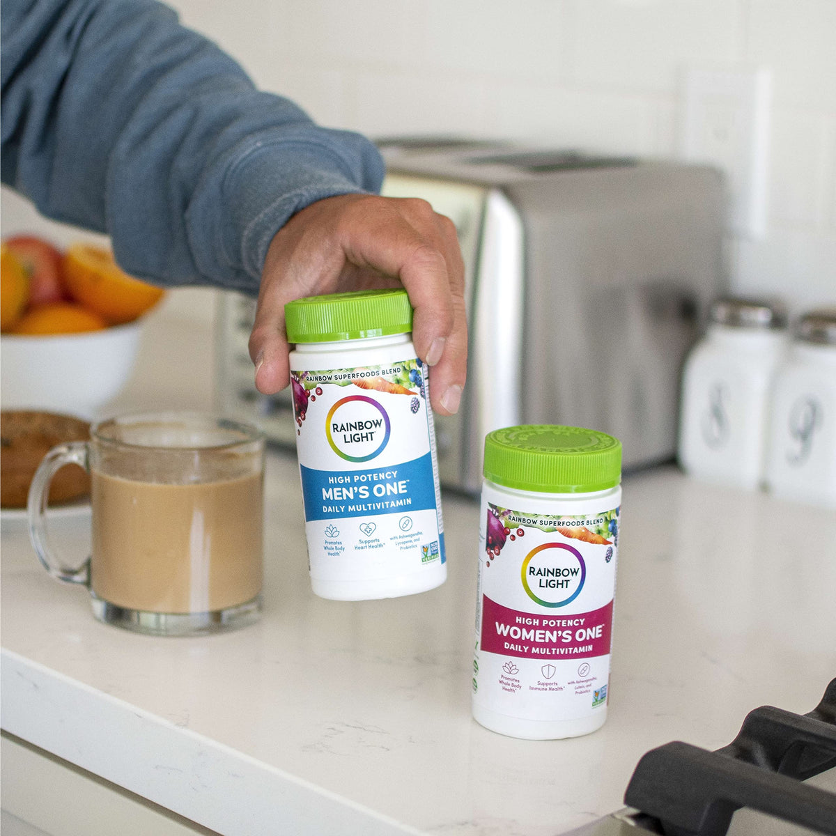 Rainbow Light Multivitamin for Women, Vitamin C, D & Zinc, Probiotics, Women’s One Rainbow LightBuy Supplements Australia