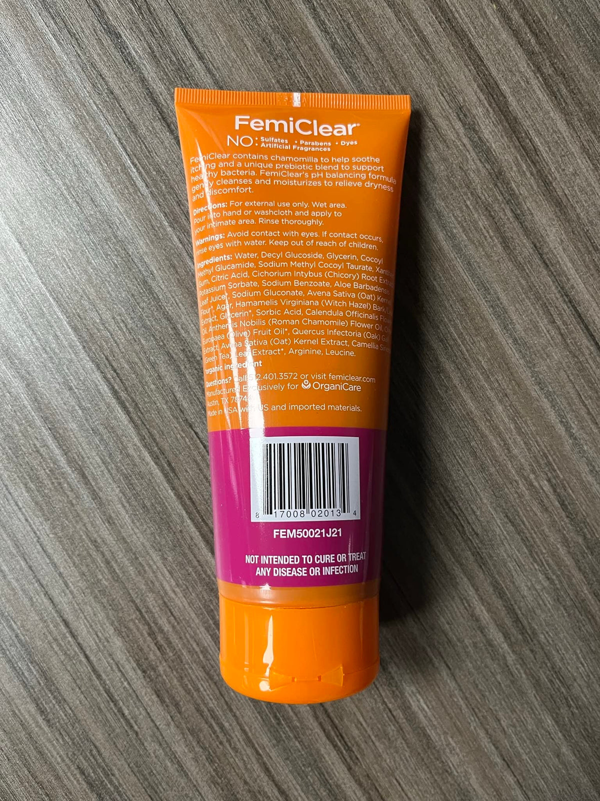 FemiClear 2-Day Dose Yeast Infection Treatment for Women and Soothing Feminine Wash, External Anti-Itch Ointment FemiClearBuy Supplements Australia