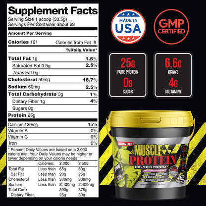 COLOSSAL LABS Muscle Protein Whey Powder [12 lbs/Pack of 1]-Strawberry Protein COLOSSAL LABSBuy Supplements Australia