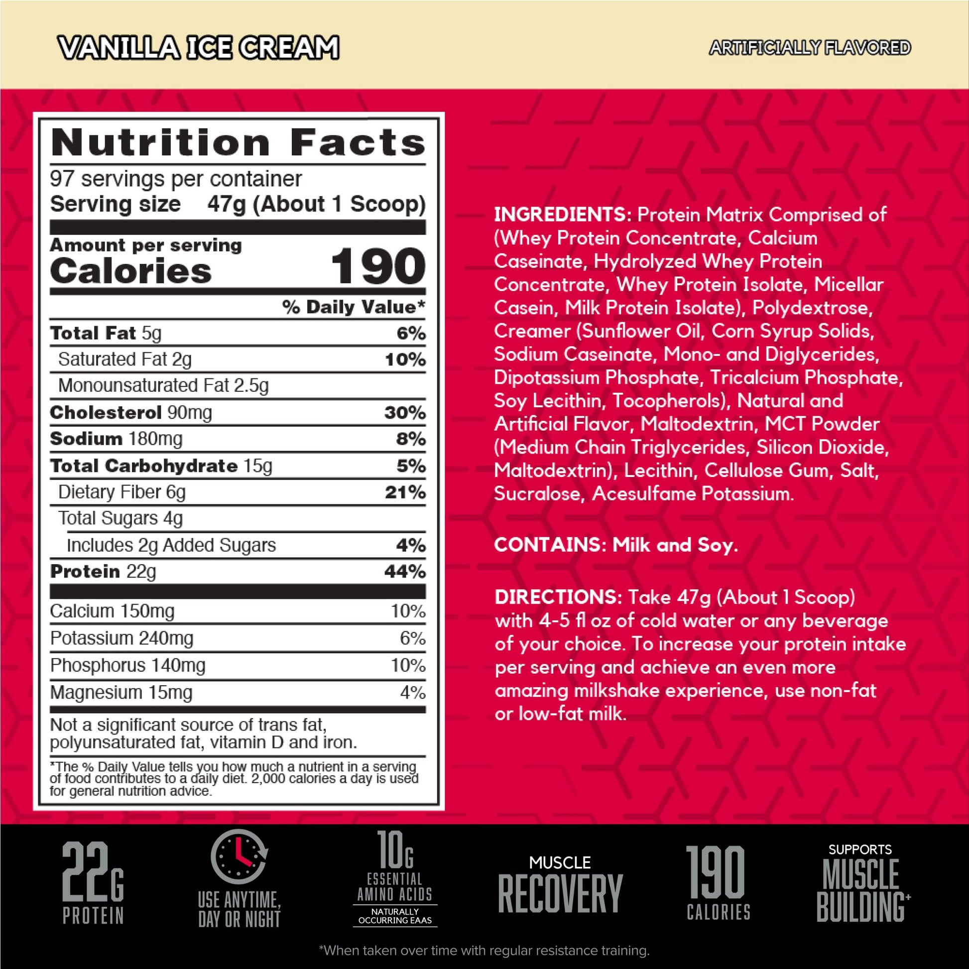 BSN SYNTHA-6 Whey Protein Powder, Vanilla Protein Powder with Micellar Casein BSNBuy Supplements Australia