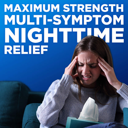 Amazon Basic Care Vapor Ice Day and Night Severe Cold and Flu Relief Caplets, Maximum Strength Multi-Symptom Medicine for Cough, Sore Throat, Nasal Congestion, 48 Count Amazon Basic Care buy supplements Au