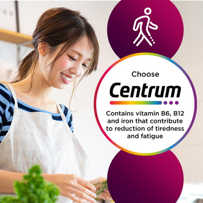 Centrum Women Tablets Multivitamin & Mineral Supplements, with 23 essential nutrients CentrumBuy Supplements Australia