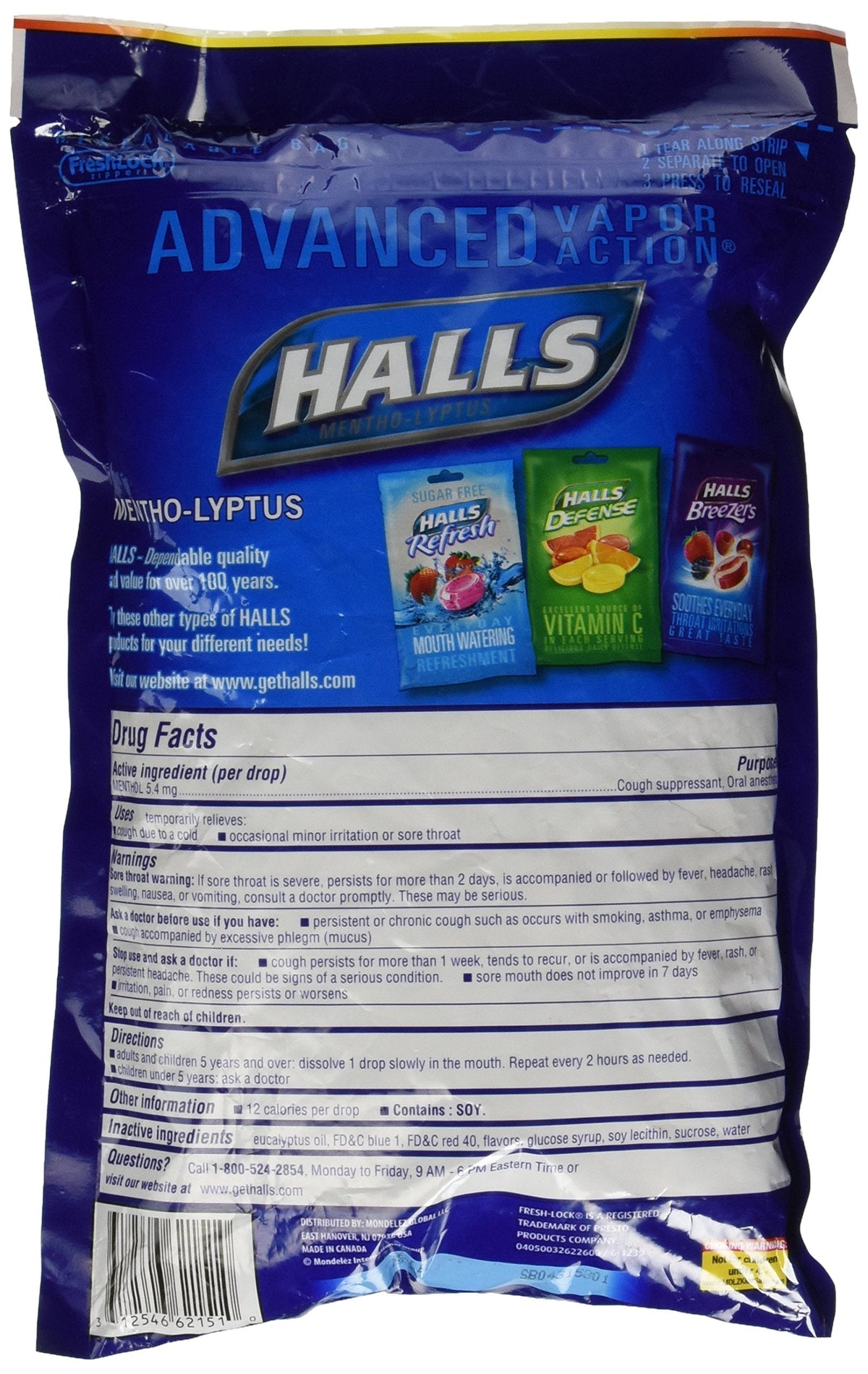 Halls Mentho-Lyptus - 200 drops Halls buy supplements Au