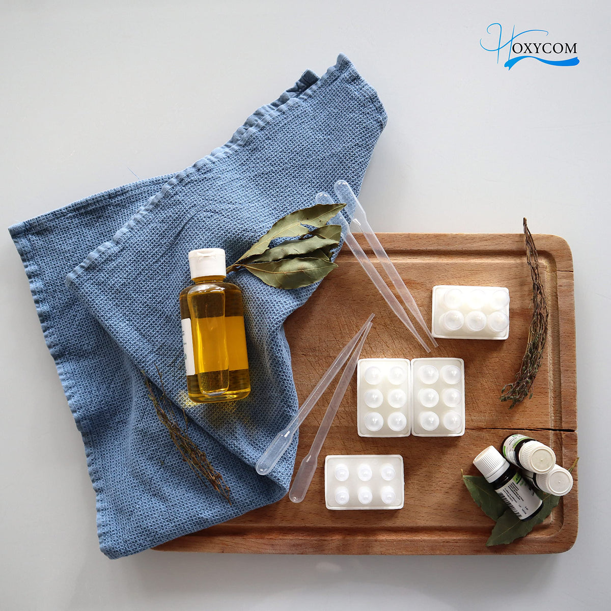 Suppository Molds Kit - Made in France, 3 Sizes (1ml, 2ml, 3ml), Reusable Suppositories Mold - 4 Trays HoxycomBuy Supplements Australia